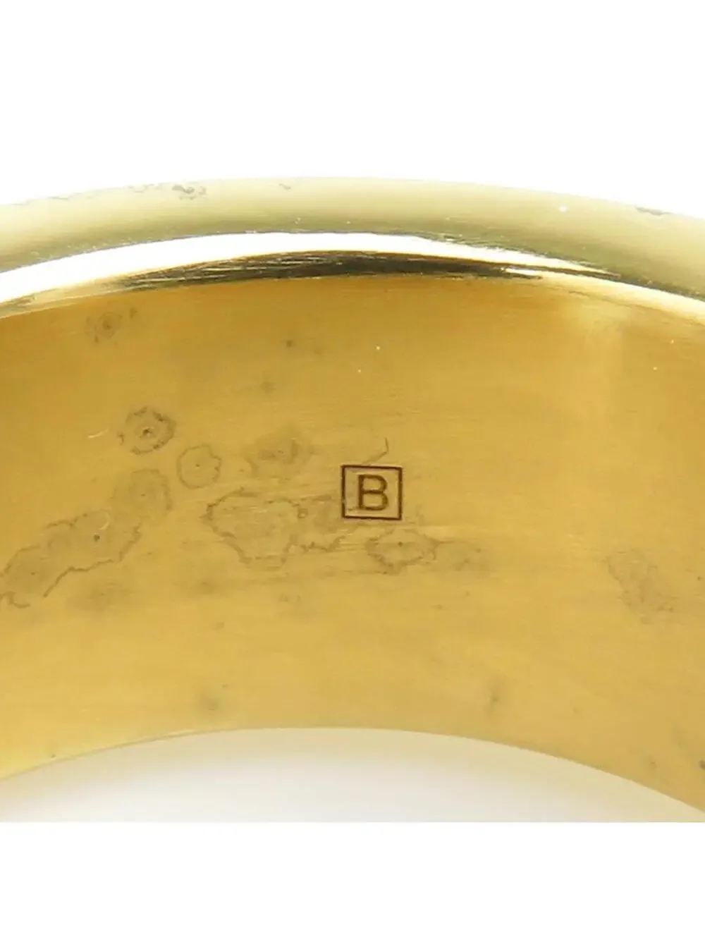 Auth Gucci Interlocking G Ring #302665G16B